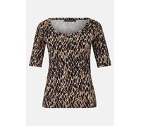 Trägertop mit Rippenstruktur Dark Blue/Brown Damen