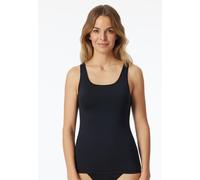 Schiesser Trägertop Unique Micro – Single Jersey – Schwarz – Damen Größe 44