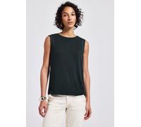 Street One Damen A323316 Top mit Chiffondetails, Pine Grove Green, 44