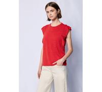 Street One Studio - Top mit Volants rot - Gr. - 40