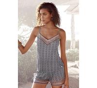 Vivance Pyjama-Oberteil in Schwarz - 50% | Größe 36/38 | Damenwaesche