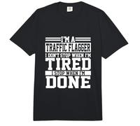 Traffic Flagger Apparel - tolles lustiges Flagger-Design Comfort Colors Adult Heavyweight T-Shirt
