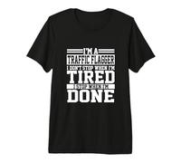 Traffic Flagger Apparel - tolles lustiges Flagger-Design Premium T-Shirt