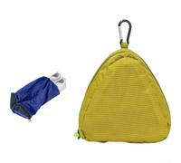 Tragbare faltbare Schuh-Organizer-Tasche mit sicherem Kordelzug und D-Ring-Haken für die Reiseaufbewahrung, aus 200D-Nylon, Rot (Avocado-Grün)