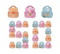 Tragbare Goodie-Bags, Mini-Rucksack-Organizer-Tasche, Valentinstag-Einkaufstasche mit stabilem, kompaktem Reißverschluss, Geschenktasche, Mini-Rucksack mit niedlichem Design, Goodie-Bags für Kinder un