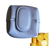 Tragbare Münztasche - Mini-Tasche in Unifarbe für Münzen, Schlüssel und kleines Zubehör | Reise-Aufbewahrungstasche und Kosmetik-Organizer | kompakte Geldbörse mit Reißverschluss, violett, Se référer