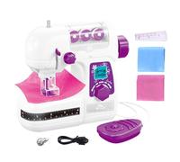 Tragbare Nähmaschine - batteriebetriebenes Kinder-Nähspielzeug, Bastelwerkzeug für Anfänger, sichere Stoff-Übungsmaschine, Mini-Kreativ-Heimwerker | Rollenspiel- und Bastelset für Kinder