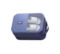 Tragbare robuste Polyester-Schuh-Organizer-Tasche für Reisende, geruchsdicht, Belüftungsdesign, schnelle Reinigung, Stoff, Sportschuhe, belüftete Schuhtasche, Sportschuhe, marineblau, Einheitsgröße