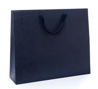 Tragetasche 54x14x44+6cm dunkelblau mit Chessband