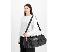 Tragetasche ALPHA INDUSTRIES "Ripstop Packable Gym Bag", schwarz, Obermaterial: 100% Nylon, Taschen (98077939-0) schwarz