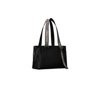 Tragetasche CALVIN KLEIN "WEBBING ADJ STRAP TOTE", Damen, Gr. B/H/T: 36,5cm x 26cm x 15cm, schwarz, Lederimitat, unifarben, Taschen, große Tote Bag, Schultertasche mit Logoschriftzügen (89696323-0) sc