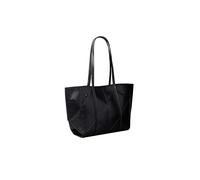 Tragetasche CALVIN KLEIN "WOVEN MEDIUM CARRYALL", Damen, Gr. B/H/T: 45,5cm x 26cm x 13cm, schwarz, Lederimitat, unifarben, Taschen, Shopper, große Umhängetasche, Schultertasche (84167603-0) schwarz