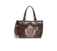 Tragetasche JUICY COUTURE "DAYDREAMER FAIRY L.D. HANDLE BAG.. Damen", Kinder, Gr. onesize, java, Polyester, Polyurethan, Taschen, Tragetasche Damen, Shopper, Einkaufstasche, Fashion, Lifestyle, Sale (