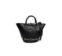 Tragetasche JUICY COUTURE "JASMINE BUCKET Damen", Kinder, Gr. B/H/T: 14cm x 20cm onesize, schwarz, Polyurethan, Taschen, Tragetasche Damen, Shopper, Einkaufstasche, Fashion, Lifestyle, Sale (28284666-