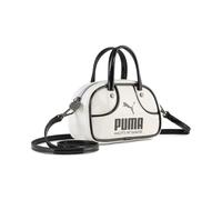 Tragetasche PUMA "1976 Micro 1 l Grip-Bag Erwachsene", Gr. B/H/T: 30cm x 10cm x 7cm onesize, weiß schwarz, Polyester, Taschen (42044817-0) weiß schwarz