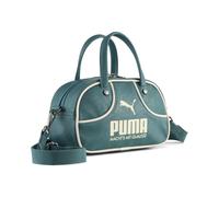 Tragetasche PUMA "PUMA 1976 Archive 2,5 l Mini-Tragetasche Erwachsene", Damen, Gr. B/H/T: 50cm x 13,5cm x 9,5cm onesize, emerald ice alpine snow grün weiß, Taschen (99362457-0) emerald ice alpine snow