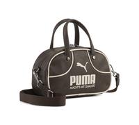 Tragetasche PUMA "PUMA 1976 Archive 2,5 l Mini-Tragetasche Erwachsene", Gr. B/H/T: 15,5cm x 13,5cm x 9,5cm onesize, braun (chocolate fondue alpine snow braun weiß), Polyester, Taschen (37725058-0) cho