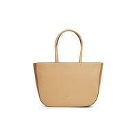 Tragetasche TOMMY HILFIGER "TH LOGOTAPE TOTE", Damen, Gr. B/H/T: 43cm x 28cm x 14cm, beige, Lederimitat, Taschen, Damen Shopper, Handtasche mit goldfarbenem TH-Detail (35912924-0) beige
