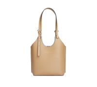 Tragetasche TOMMY HILFIGER "TH MODERN MINI TOTE", Damen, Gr. B/H/T: 29cm x 32cm x 9cm, beige, Lederimitat, Taschen, Damen Handtasche, Schultertasche, Umhängetasche mit Logoschriftzug (56153826-0) beig