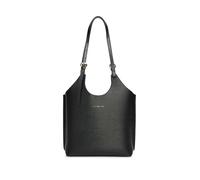 Tragetasche TOMMY HILFIGER "TH MODERN TOTE", Damen, Gr. B/H/T: 36cm x 40cm x 12cm, schwarz, Lederimitat, Taschen, Damen Handtasche, Shopper, Schultertasche mit Logoschriftzug (46867168-0) schwarz