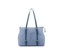 Tragetasche U.S. POLO ASSN. "HOUSTON SHOPPING BAG SHOPPER. Damen", Damen, Gr. B/H/T: 14cm x 26cm onesize, sky, Polyester, Polyurethan, Taschen, Tragetasche Damen, Shopper, Einkaufstasche, Fashion, Lif