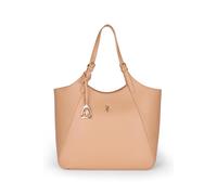 Tragetasche U.S. POLO ASSN. "JONES LARGE SHOPPING BAG SHOPPER Damen", Damen, Gr. B/H/T: 15cm onesize, camel, Polyurethan, Taschen, Tragetasche Damen, Shopper, Einkaufstasche, Fashion, Lifestyle, Sale