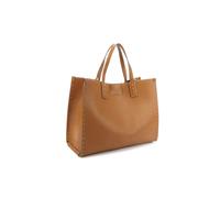 Tragetasche U.S. POLO ASSN. "MIDDLETON DOUBLE HANDLE BAG WITH EXTRA BAG. Damen", Damen, Gr. B/H/T: 14cm onesize, cognac vegetable, Polyurethan, Taschen, Tragetasche Damen, Shopper, Einkaufstasche, Fas