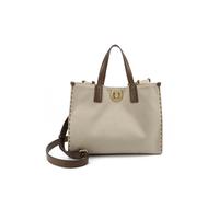Tragetasche U.S. POLO ASSN. "MIDDLETON DOUBLE HANDLE WITH EXTRA BAG Damen", Damen, Gr. B/H/T: 14cm x 31cm x 14cm onesize, beige (stone fabric), Baumwollmischung, Taschen, Tragetasche Damen, Shopper, E