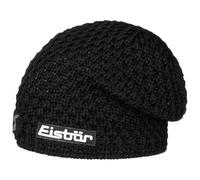 Eisbär Trail Crystal Skipool Beanie Strickmütze Skimütze Wollmütze Merinomütze Wintermütze Damen - Made in Austria mit Futter, Futter Winter Herbst-Winter - One Size schwarz