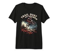 Trail Dust and Triumph Mountainbiker Premium T-Shirt