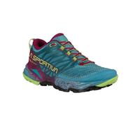 La Sportiva - Women's Akasha II - Trailrunningschuhe, Gr. 37, bunt (Topaz/RedPlum)
