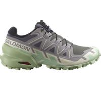 Salomon Damen Laufschuhe Salomon Speedcross 6 Castlerock/Vanilla Ice/Smoke Green UK 7,5