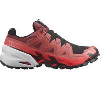 Salomon Spikecross 6 GTX - Cow Hide/Black/Fiery Coral - 37 1/3 (UK 4.5)