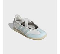Trailrunningschuh ADIDAS SPORTSWEAR "BARREDA MARY JANE KIDS", Mädchen, Gr. 40, core weiß, halo mint, warm vanilla, Leder, Synthetik, Schuhe, Design auf den Spuren des adidas Samba Mary Jane (74638400-