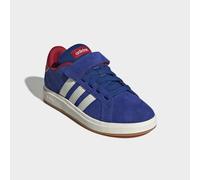 Trailrunningschuh ADIDAS SPORTSWEAR "GRAND COURT 00S KIDS", Mädchen, Gr. 32, blau (collegiate royal, sanftes weiß, better scarlet), Leder, Textil, Schuhe, Design auf den Spuren des adidas Campus 00, f