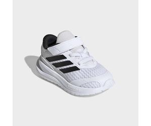 Trailrunningschuh ADIDAS SPORTSWEAR "RUNFALCON 6 KIDS", Mädchen, Gr. 23, schwarz-weiß (cloud weiß, core schwarz, core schwarz), Synthetik, Textil, Schuhe, für Kinder (69099258-23) cloud weiß, core sch