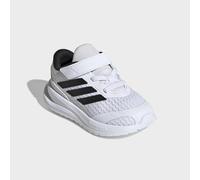 Trailrunningschuh ADIDAS SPORTSWEAR "RUNFALCON 6 KIDS", Mädchen, Gr. 24, schwarz-weiß (cloud weiß, core schwarz, core schwarz), Synthetik, Textil, Schuhe, für Kinder (69099258-24) cloud weiß, core sch