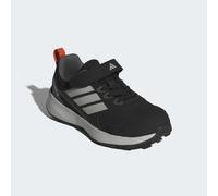 Trailrunningschuh ADIDAS TERREX "TRACEFINDER CF C", Mädchen, Gr. 32, core schwarz, grau one, semi impact orange, Synthetik, Textil, Schuhe, für Kinder & Jugendliche, mit Klettverschluss (60394118-32)