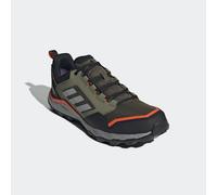 Trailrunningschuh ADIDAS TERREX "TRACEROCKER 2.0 GORE-TEX", Herren, Gr. 43, orange (olive strata, ch solid grau, semi impact orange), Textil, Schuhe, wasserdicht (54467667-43) olive strata, ch solid g