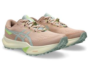 Trailrunningschuh ASICS "FUJI LITE 6", Damen, Gr. 39, pale apricot, lichen rock, Textil, Schuhe, leichter Trailrunningschuhe (26511867-39) pale apricot, lichen rock