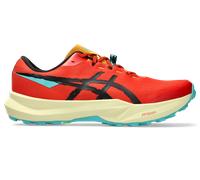 Trailrunningschuh ASICS "FUJI LITE 6", Damen, Gr. 46,5, schwarz (rot clay, schwarz), Textil, Schuhe, leichter Trailrunningschuhe (54352636-46,5) rot clay, schwarz