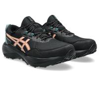 Trailrunningschuh ASICS "GEL-VENTURE 11 WP", Damen, Gr. 39,5, schwarz, apricot crush, Synthetik, Schuhe, wasserdicht (72486355-39,5) schwarz, apricot crush