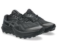 Trailrunningschuh ASICS "TRABUCO 14 Gore-Tex", Herren, Gr. 47, schwarz, graphite grau, Synthetik, Schuhe, wasserdicht, profiliertes Gummi-Laufsohlenprofil, mit Schnürung (39017305-47) schwarz, graphit
