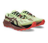 Trailrunningschuh ASICS "TRABUCO 14", Herren, Gr. 48, grün (illuminate gelb, umeboshi), Synthetik, Schuhe, profiliertes Laufsohlenprofil, mit Gummilaufsohle, mit Schnürung (83915647-48) illuminate gel