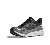 Trailrunningschuh HOKA ONE ONE "M STINSON 7", Herren, Gr. 44,5, schwarz, outer orbit, Synthetik, Textil, Schuhe, für anspruchsvolle Laufstrecken, hoher Stabilitätsgrad (60841727-44,5) schwarz, outer o