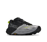 Trailrunningschuh HOKA ONE ONE "Speedgoat 7", Herren, Gr. 42,5, schwarz, stellar grau, Synthetik, Textil, Schuhe, für neutrale Pronation, normale Dämpfung, atmungsaktives Obermaterial (82501818-42,5)