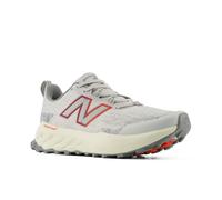 Trailrunningschuh NEW BALANCE "Garoe", Damen, Gr. 41,5, grau (slate grau, neo flame), Synthetik, Textil, Schuhe, Laufschuh (93115240-41,5) slate grau, neo flame