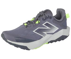 Trailrunningschuh NEW BALANCE "Nitrel", Damen, Gr. 41,5, lila (alkaline grün, neptune grau), Synthetik, Textil, Schuhe, Laufschuh (57188148-41,5) alkaline grün, neptune grau