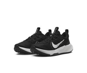 Trailrunningschuh NIKE "JUNIPER TRAIL 2 TRAIL", Damen, Gr. 36,5, schwarz-weiß (schwarz, weiß), Synthetik, Textil, Schuhe (75093345-36,5) schwarz, weiß