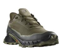 Trailrunningschuh SALOMON "ALPHACROSS 5 GORE-TEX", Herren, Gr. 44, grün (oliv), Synthetik, Textil, Schuhe, wasserdicht, Trailrunningschuhe (50316638-44) oliv